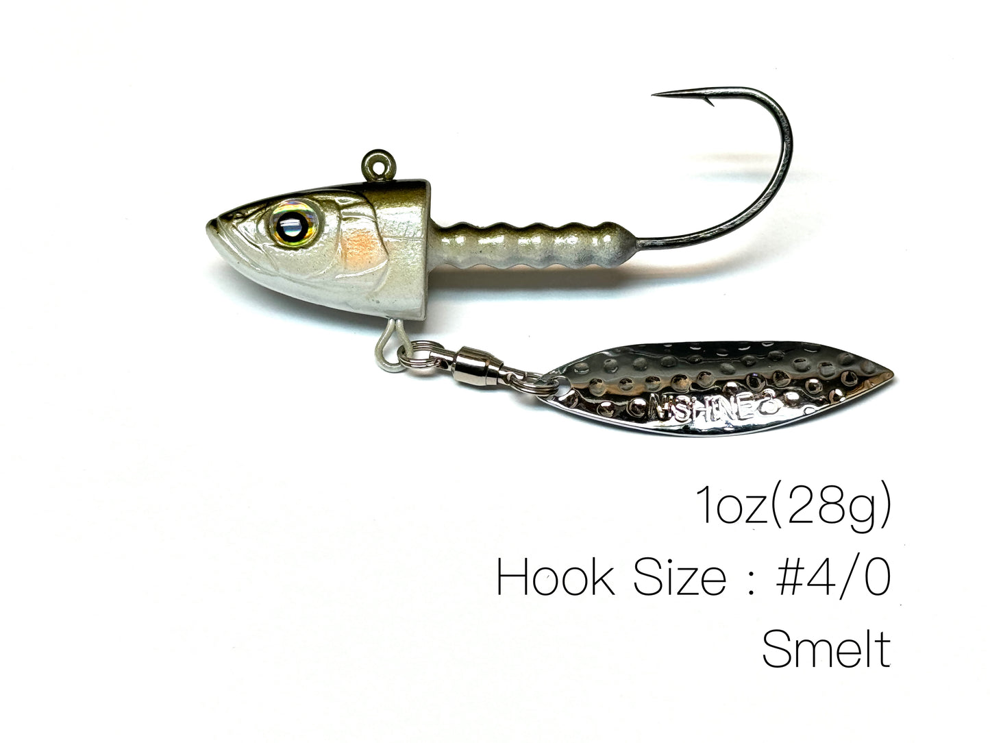 SmeltHead Plus  1 oz  #4/0 Hook