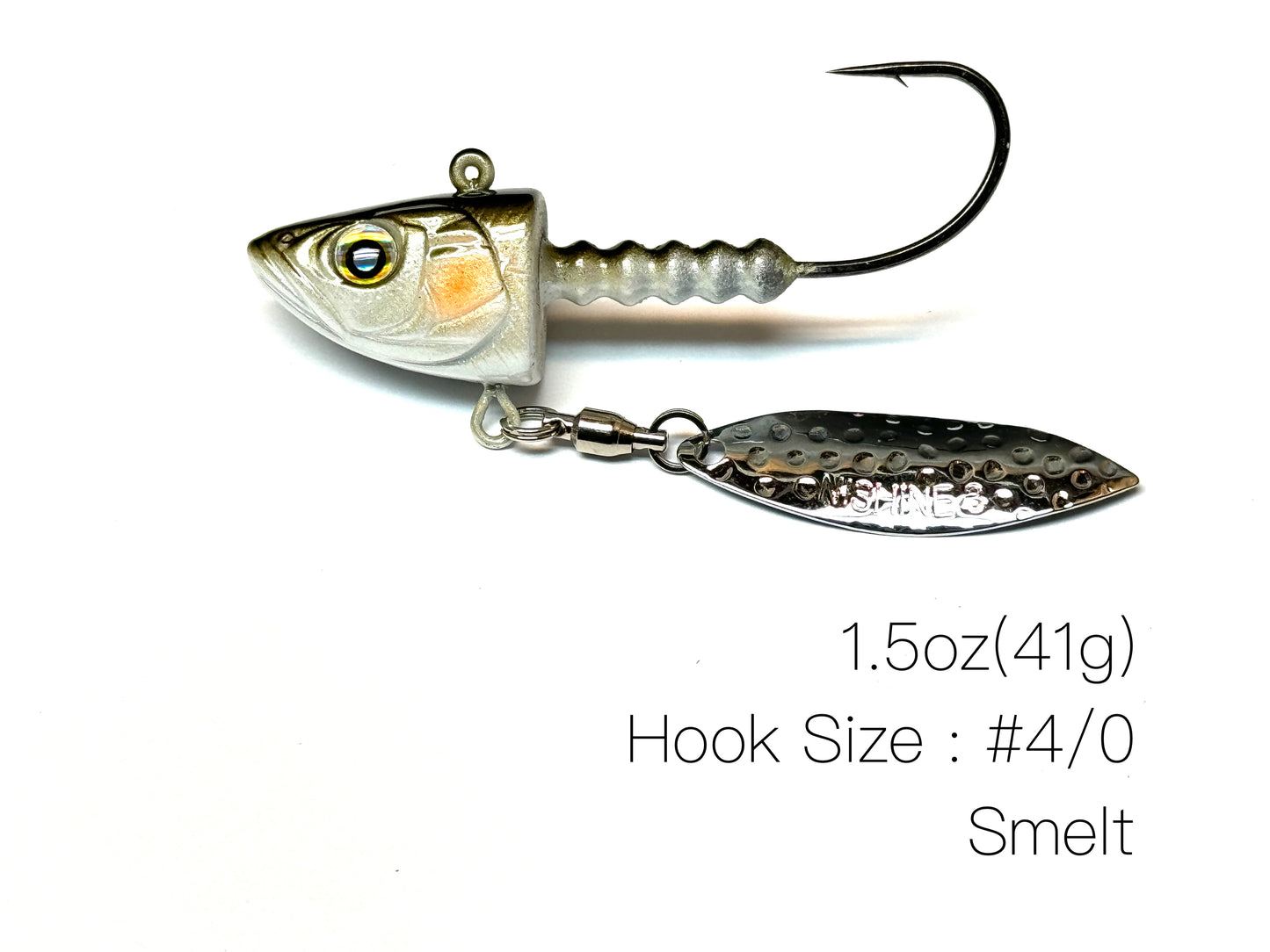 SmeltHead Plus  1 .5oz  #4/0 Hook